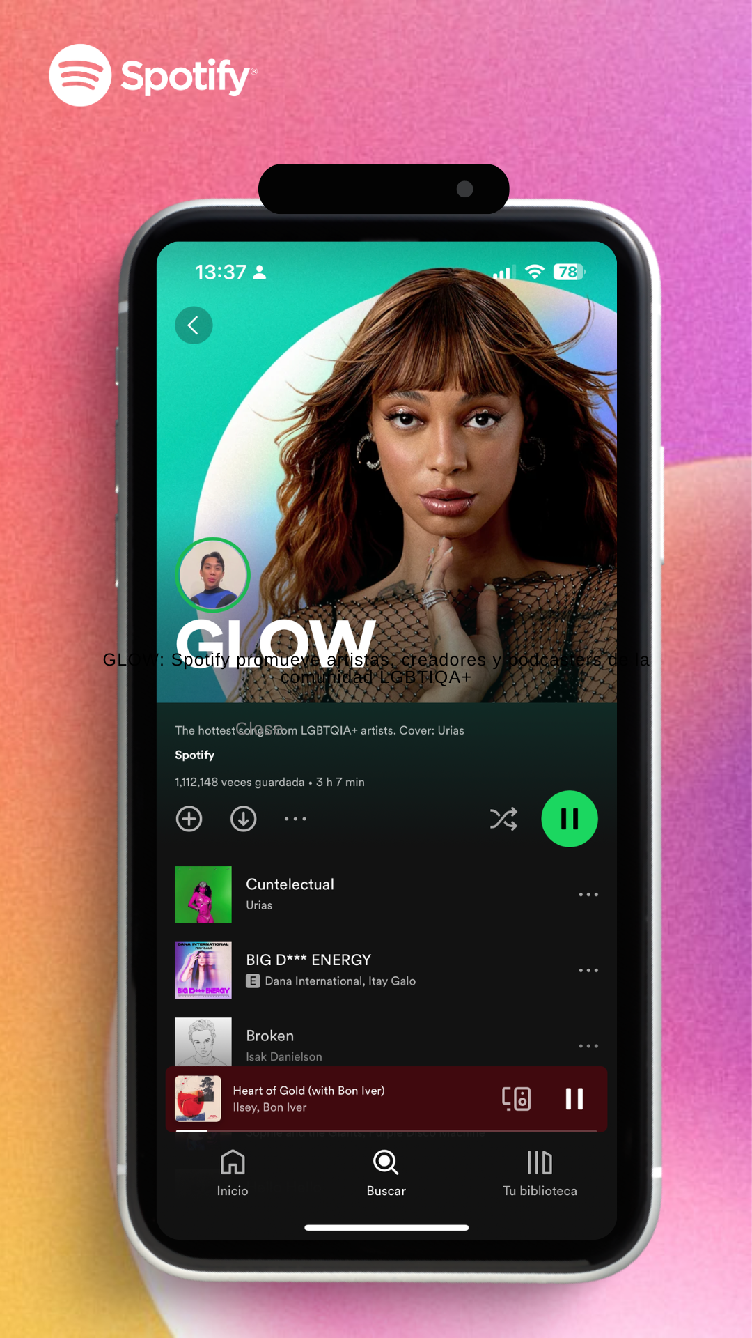 GLOW: Spotify promueve artistas, creadores y podcasters de la comunidad LGBTIQA+